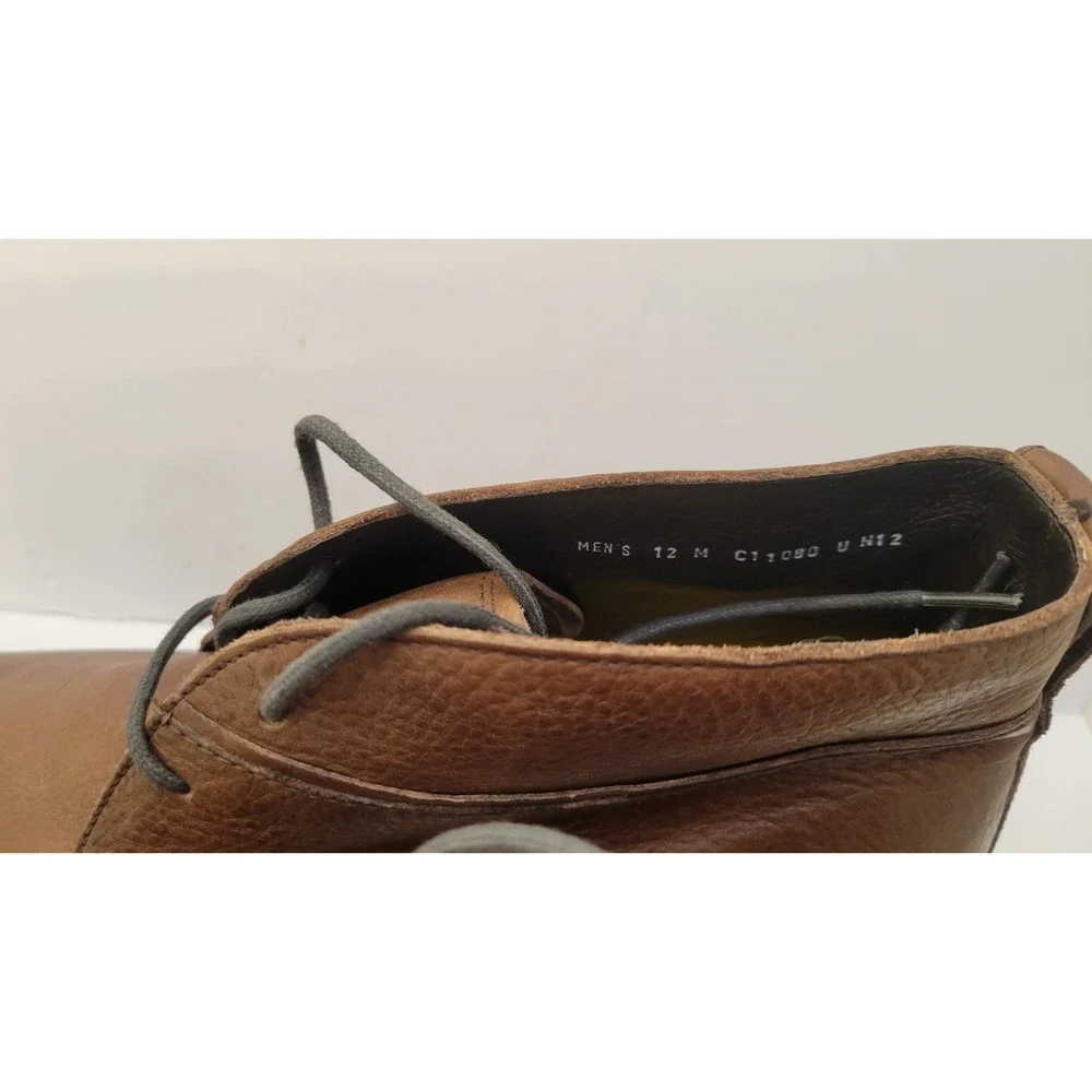 Cole Haan C11080 Chukka Boots Mens 12M Brown Leather‎ Ankle Lace Up
